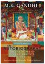 Cover of Autobiography or the Story of My Experiments with Truth