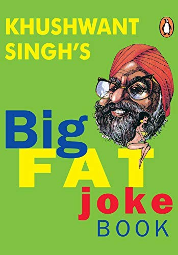 Cover of Khushwant Singh's big fat joke book.