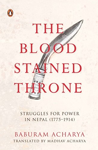 Cover of The bloodstained throne