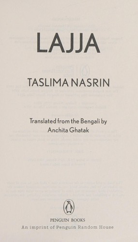 Cover of Lajja