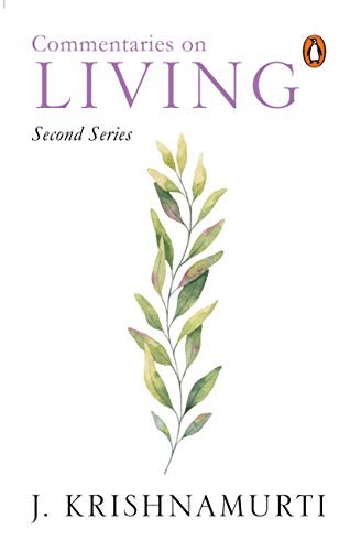 Cover of Commentaries on Living Second Series [Dec 31, 2006] J. Krishnamurti