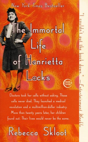 Cover of Immortal Life of Henrietta Lacks