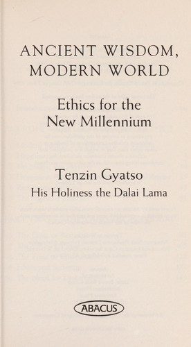 Cover of Ancient wisdom, modern world
