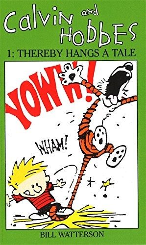 Cover of Calvin and Hobbes 1:Thereby hangs a tale