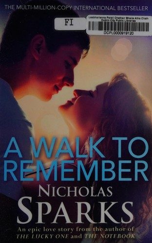 Cover of A walk to remember