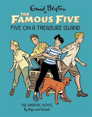 Cover of Famous Five Graphic Novel : Five on a Treasure Island