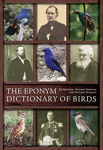 Cover of The Eponym Dictionary of Birds