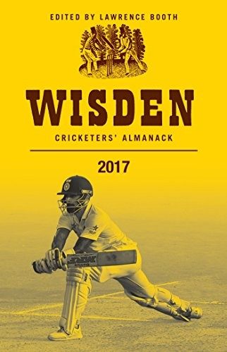 Cover of Wisden Cricketers' Almanack 2017