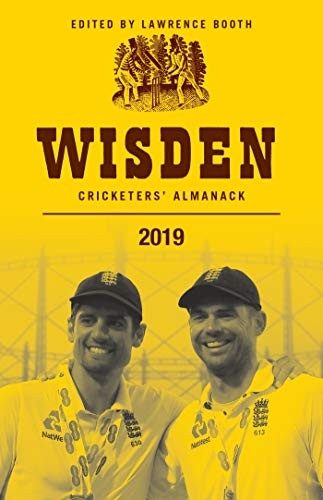 Cover of Wisden Cricketers' Almanack 2019