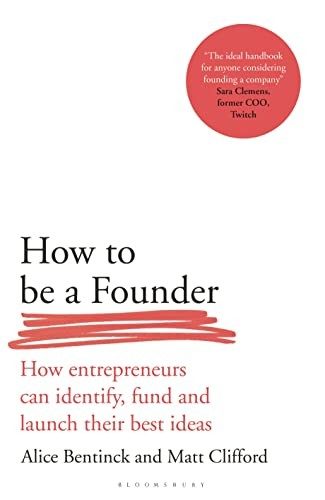 Cover of How to Be a Founder