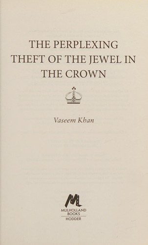Cover of Perplexing Theft of the Jewel in the Crown
