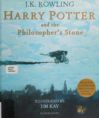 Cover of Harry Potter and the Philosopher's Stone