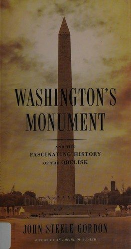 Cover of Washington's monument