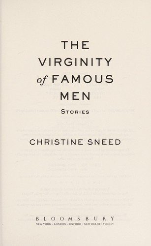Cover of The virginity of famous men