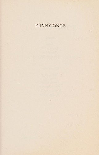 Cover of Funny Once
