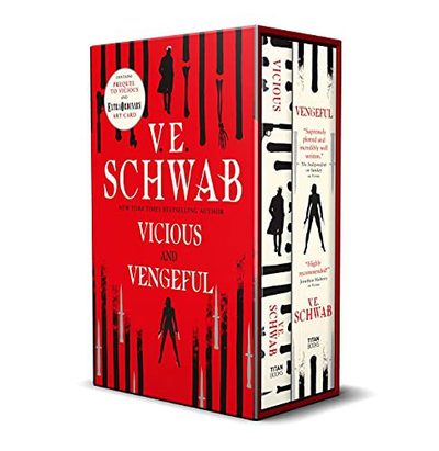 Cover of Vicious/Vengeful slipcase