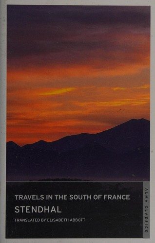 Cover of Travels in the South of France