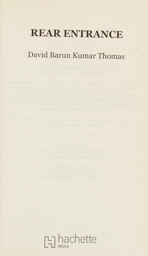 Cover of Rear Entrance A