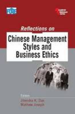 Cover of Reflections on Chinese Management Styles and Business Ethics